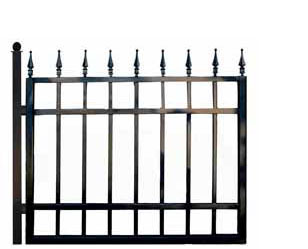 ArtSteel Gangport Inkl. Stolpe