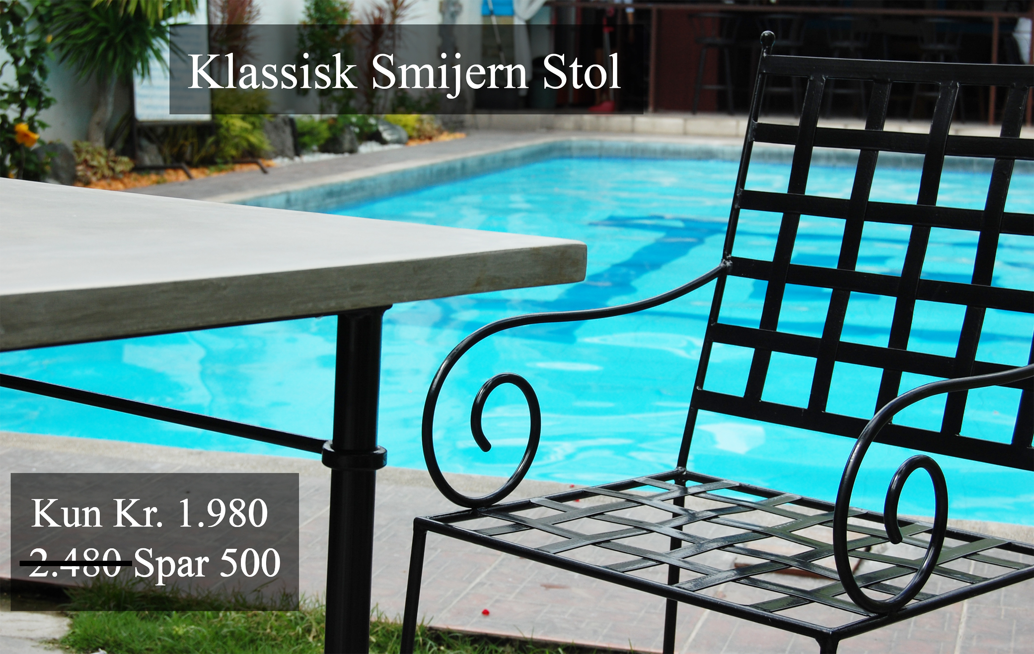 ArtSteel Klassisk Smijern Stol